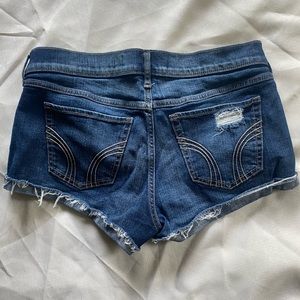 Hollister “low rise short shorts” size 11